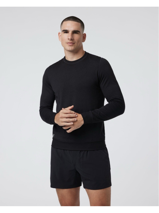 Vuori Other - Vuori Ponto Performance Crew Sweatshirt Men’s Large Charcoal Pullover